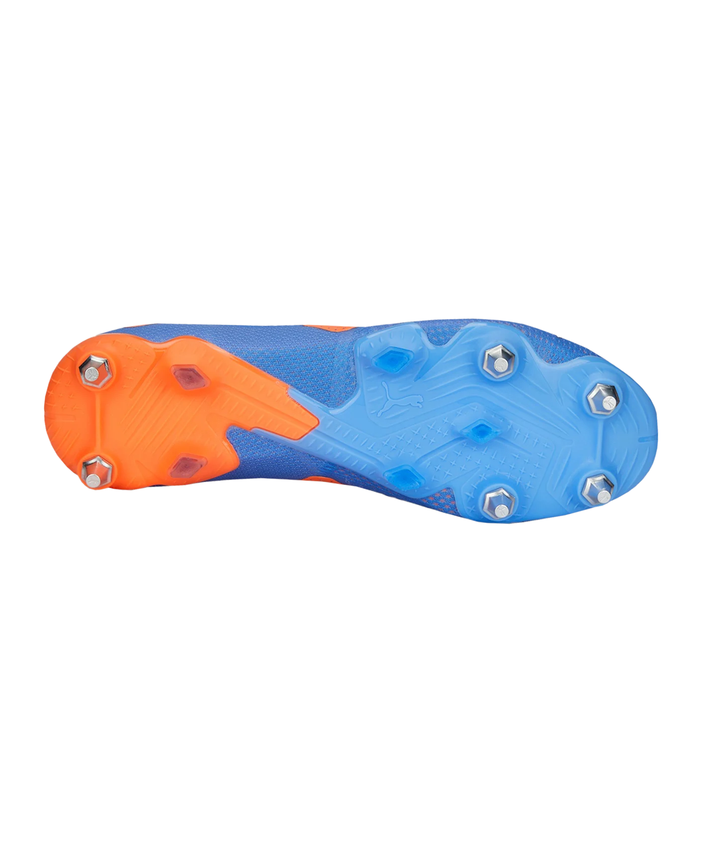 PUMA FUTURE Ultimate Low MxSG Supercharge Blau Orange F01
