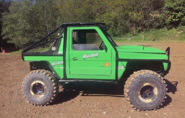 Mercedes Puch G offroad fahren in Voitsberg als Geschenk