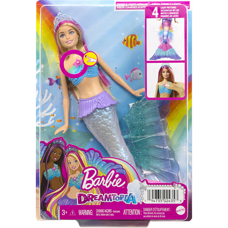 Barbie Dreamtopia Twinkle Lights havfrue dukke