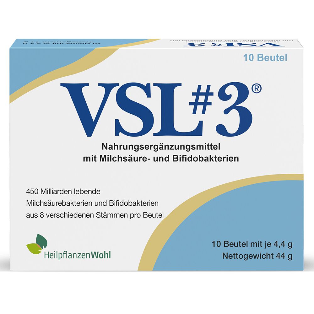VSL#3® mit 450 Milliarden Bakterien zur Darmsanierung