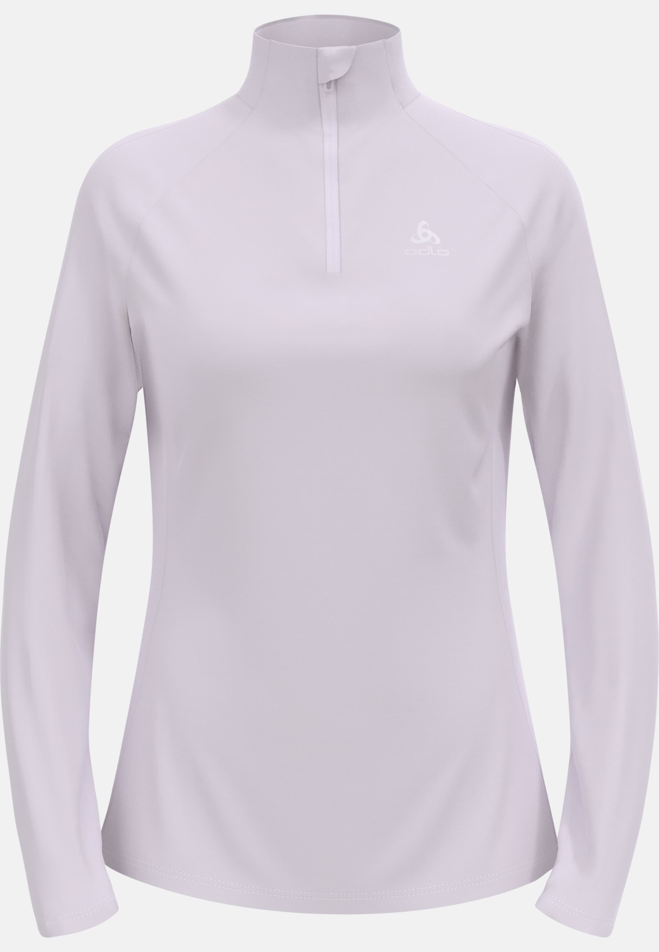 Essentials Ceramiwarm Mid Layer mit Halbreissverschluss in misty lilac