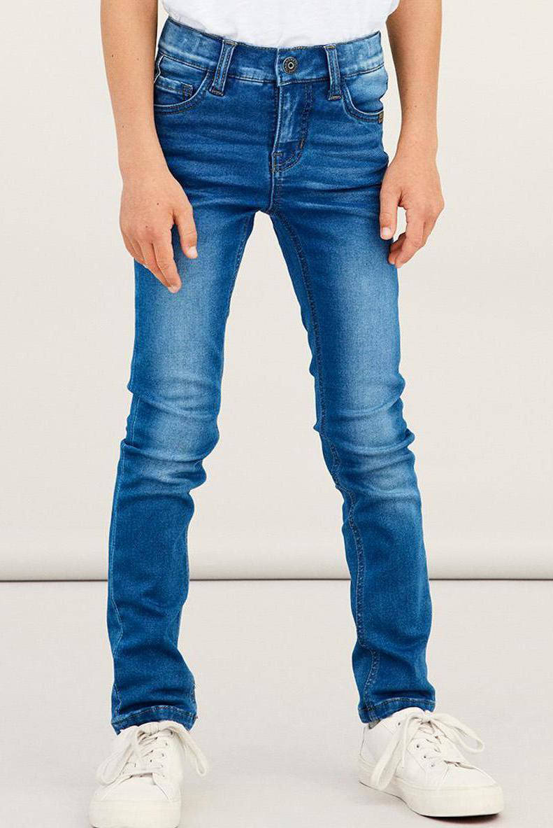 NAME IT slim fit jeans NKMTHEO stonewashed