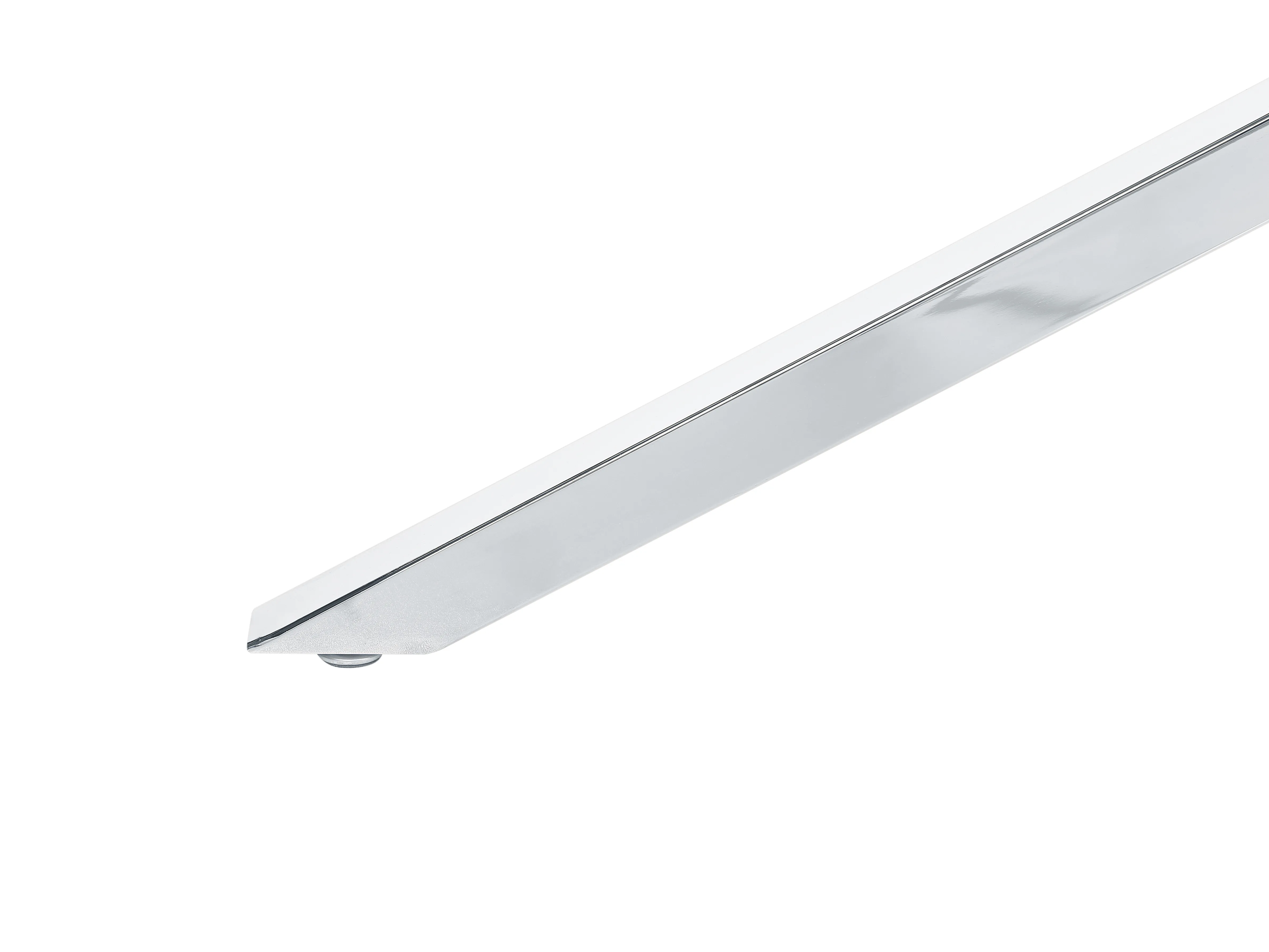 Eettafel CORA Zilver 90 cm Veiligheidsglas 160 cm