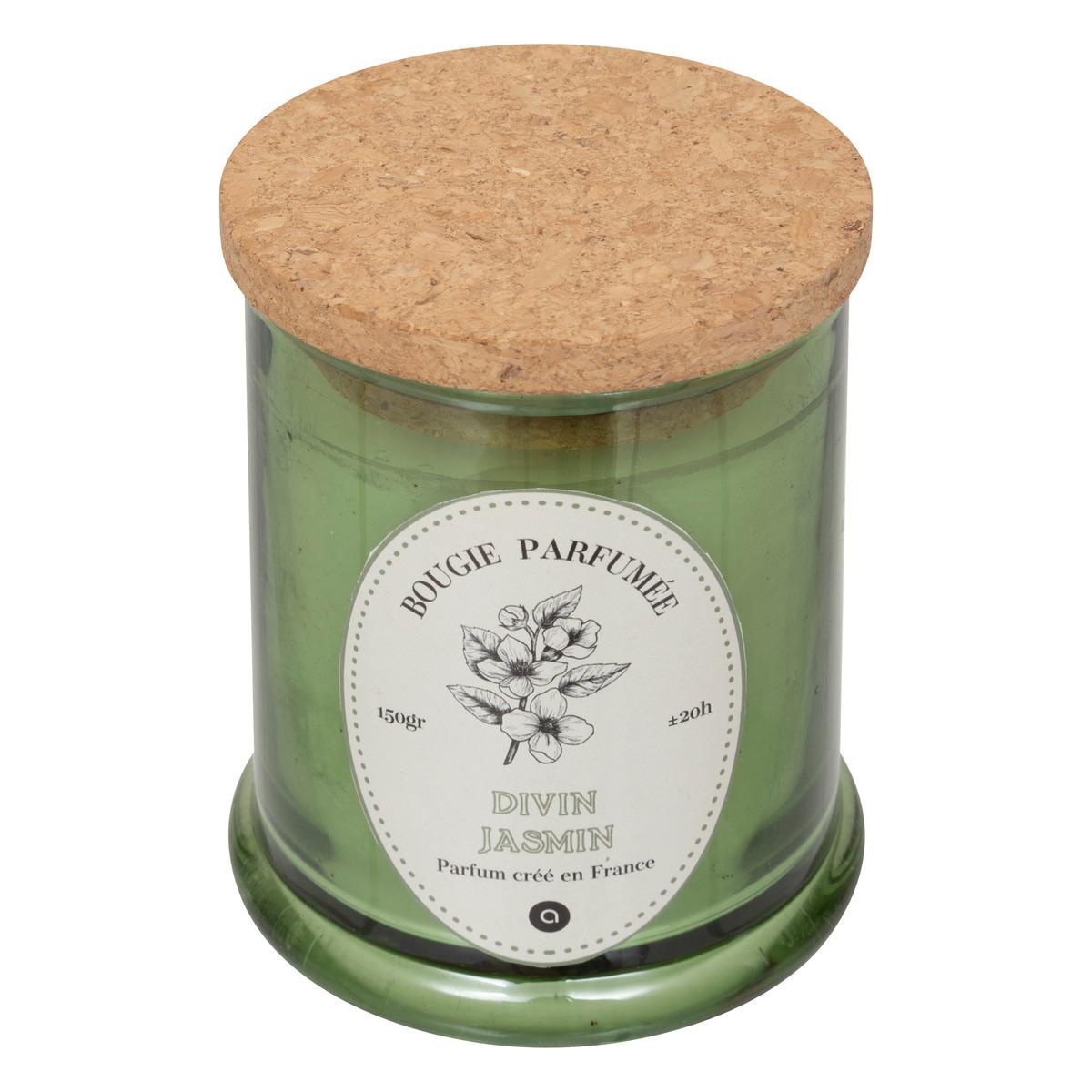 BOUGIE PARFUMEE VERRE HAPO JASMIN 150G