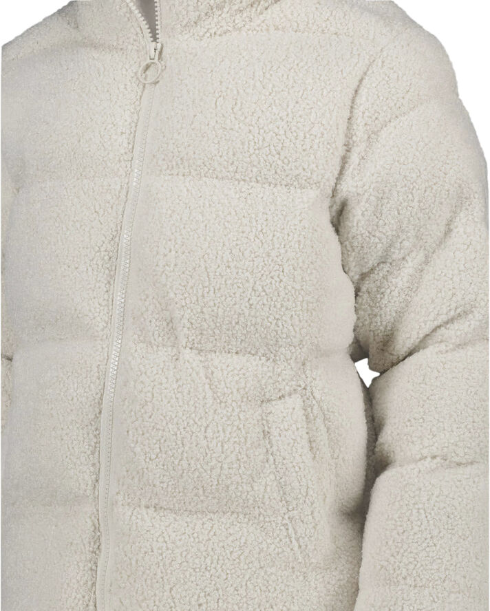 MCKINLEY Curly Puffer Jakke Hvid