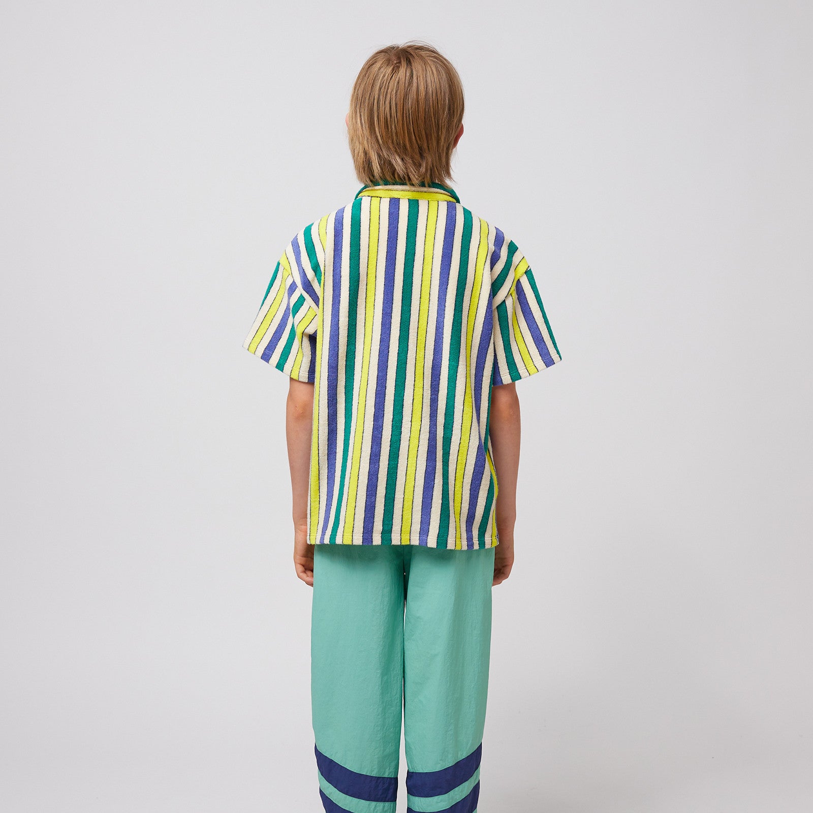 Hemd Multicolor Stripes Terry Offwhite