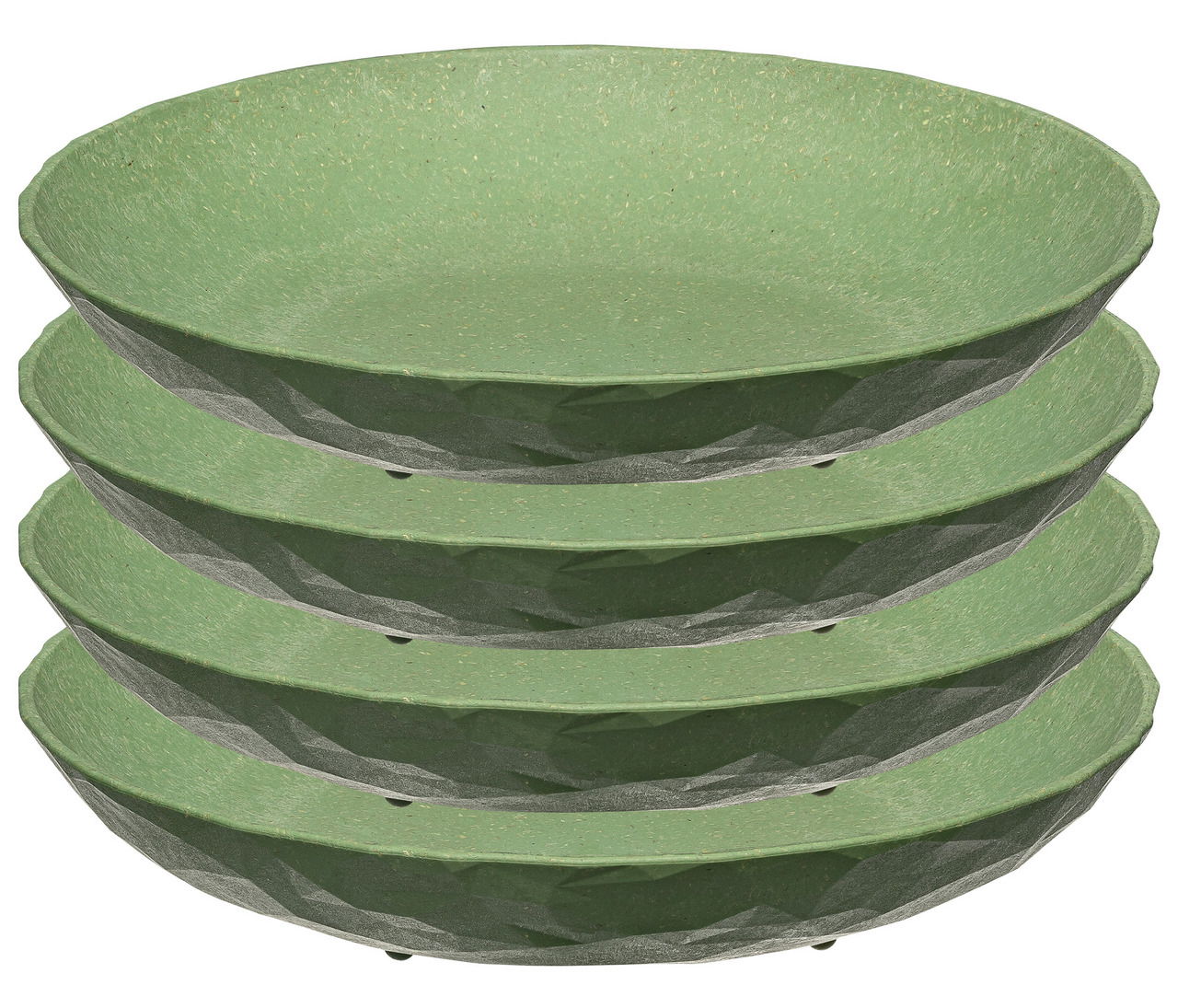 Koziol Tiefer Teller 4er-Set CLUB PLATE M