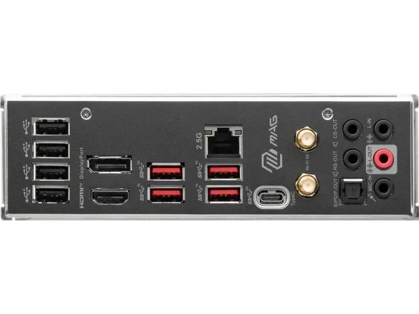 MSI MAG B760 TOMAHAWK WIFI - Bundkort - ATX - LGA1700 sokkel - B760 Chipset - USB 3.2 Gen 1, USB 3.2 Gen 2, USB-C 3.2 Gen2, USB-C 3.2 Gen 2x2 - 2.5 Gigabit LAN, Wi-Fi 6E, Bluetooth - onboard grafik (CPU påkrævet) - HD Audio (8-kanaler)