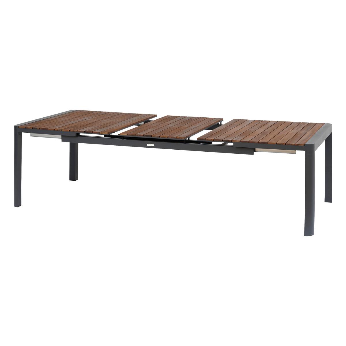 TABLE PARADIZE RALLONGE AUTOMATIQUE ACACIA NOYER 12 PLACES
