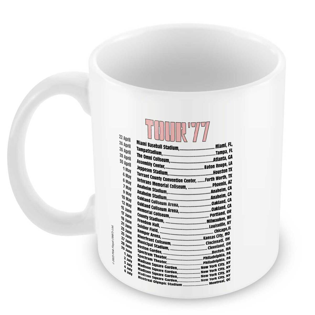 Animals Tour 1977 | Pink Floyd Mug