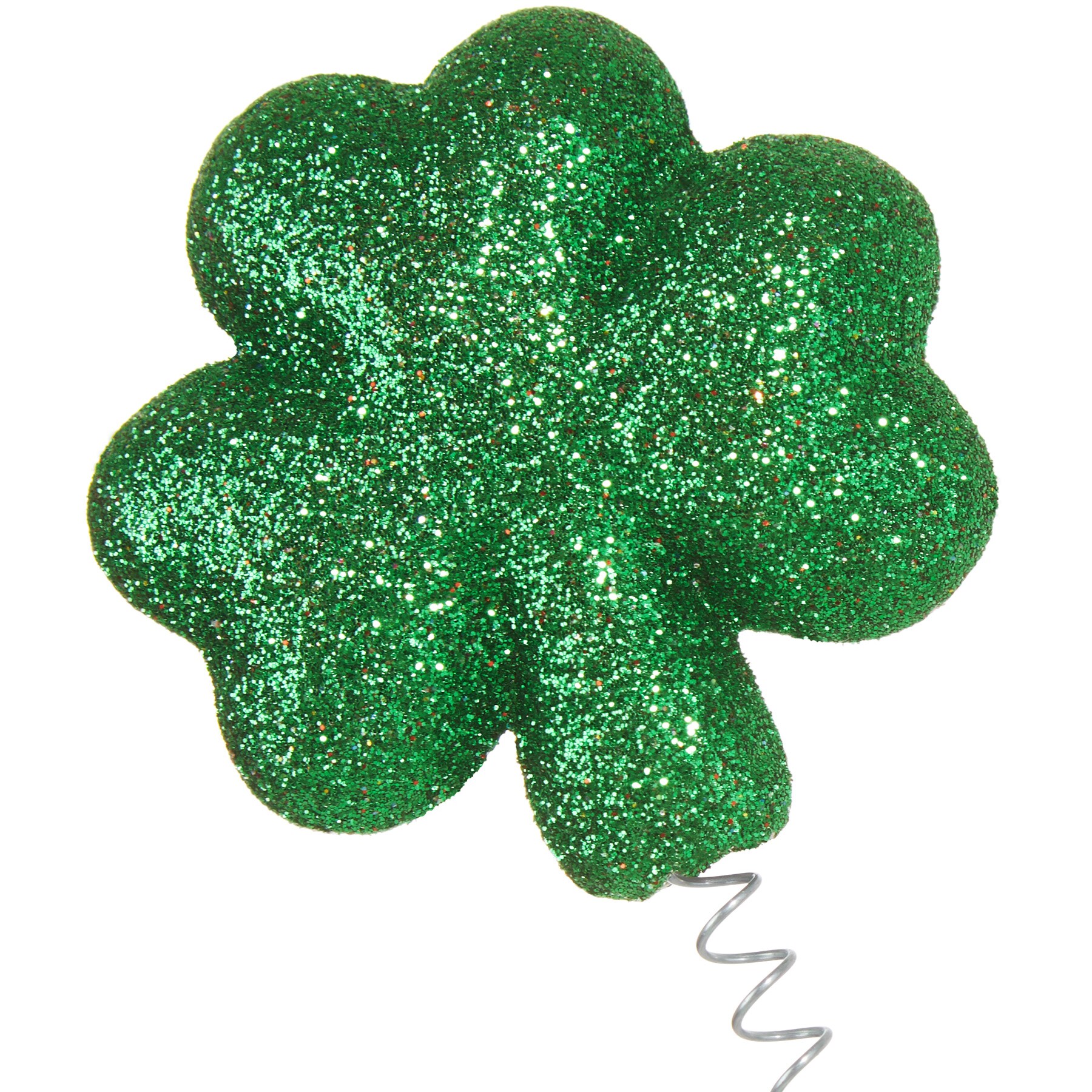 tectake® St. Patrick’s Day Kopfschmuck glitzernde Kleeblätter