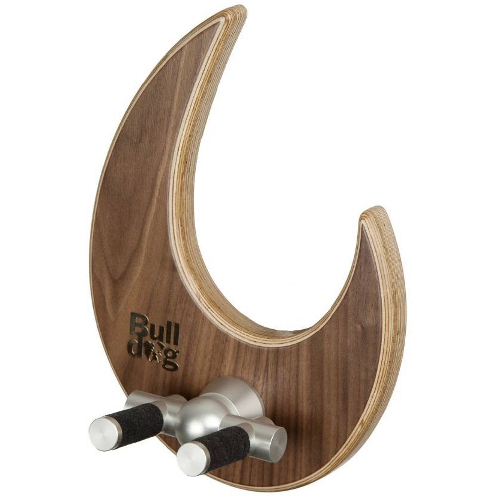 Bulldog Music Gear Wall Dragon American Walnut gitaar muurbeugel