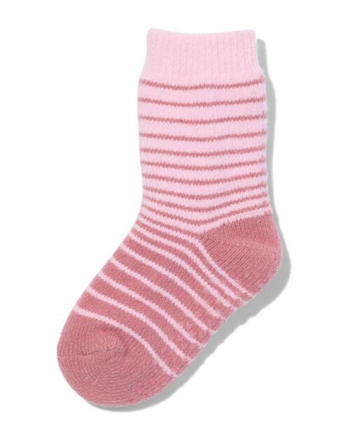 chaussettes d’intérieur enfant rose