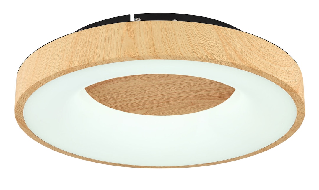 Deckenlampe Jolli Braun/Schwarz/Weiß ø 40 cm H 10 cm