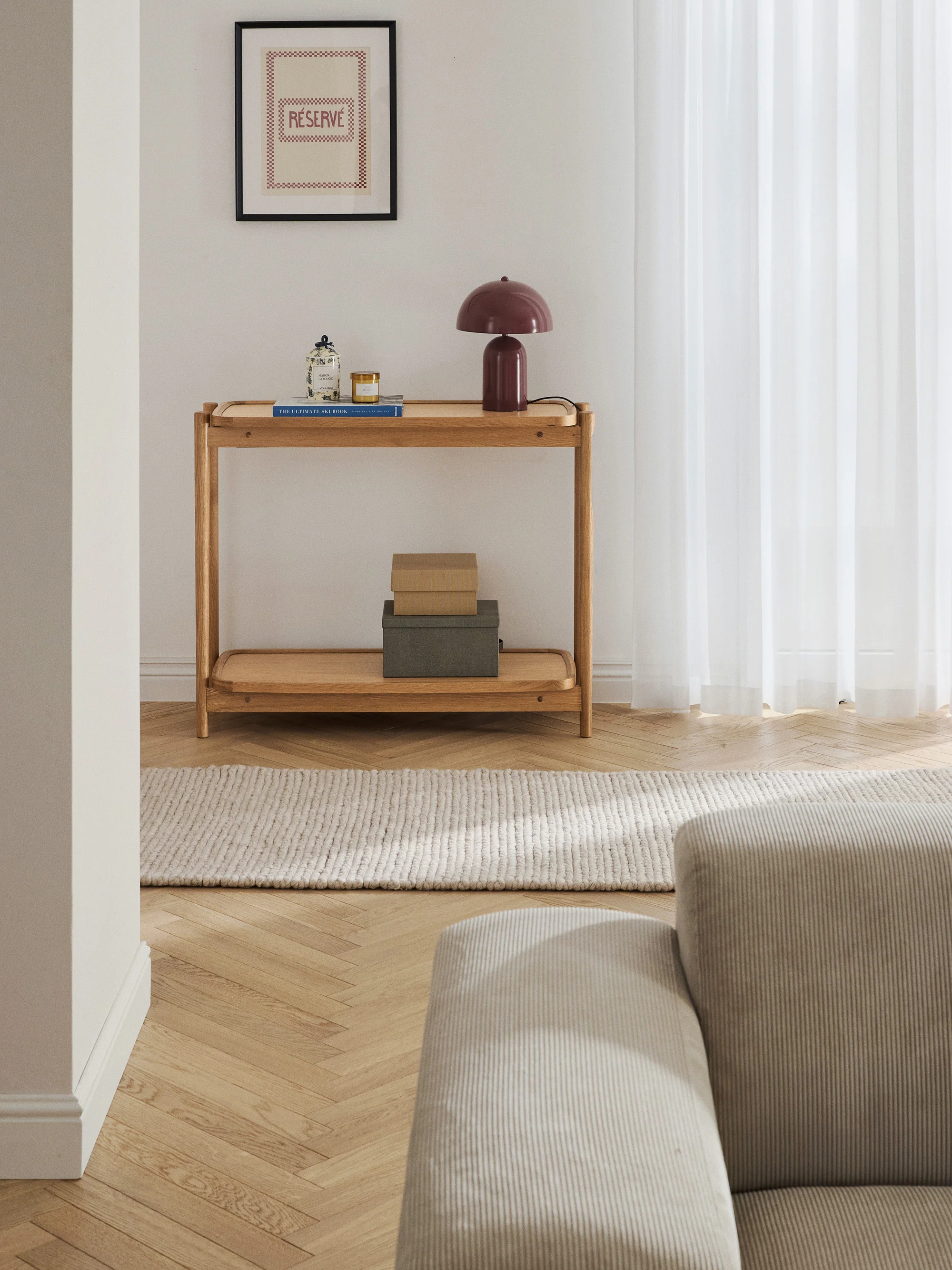 Houten consoletafel Libby