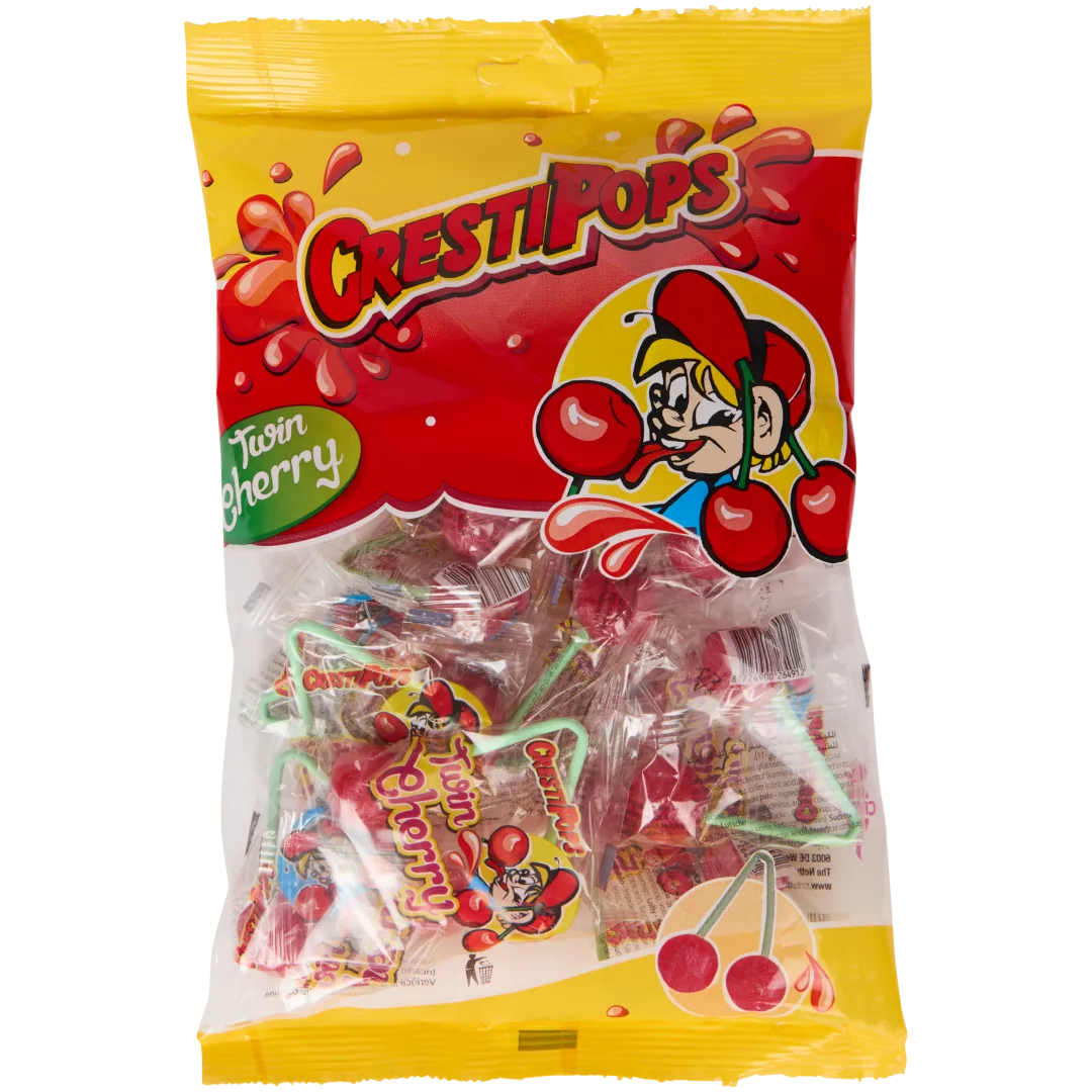 Sucettes à la cerise