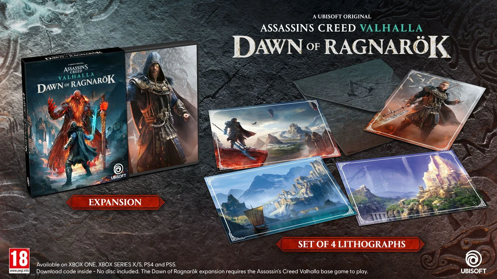 Assassin’s Creed Valhalla: Dawn of Ragnarök (Code in a Box)- PlayStation 5