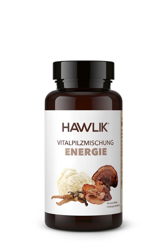 HAWLIK Vitalpilzmischung<br>90 Stück, Dose, Kapsel, Energie