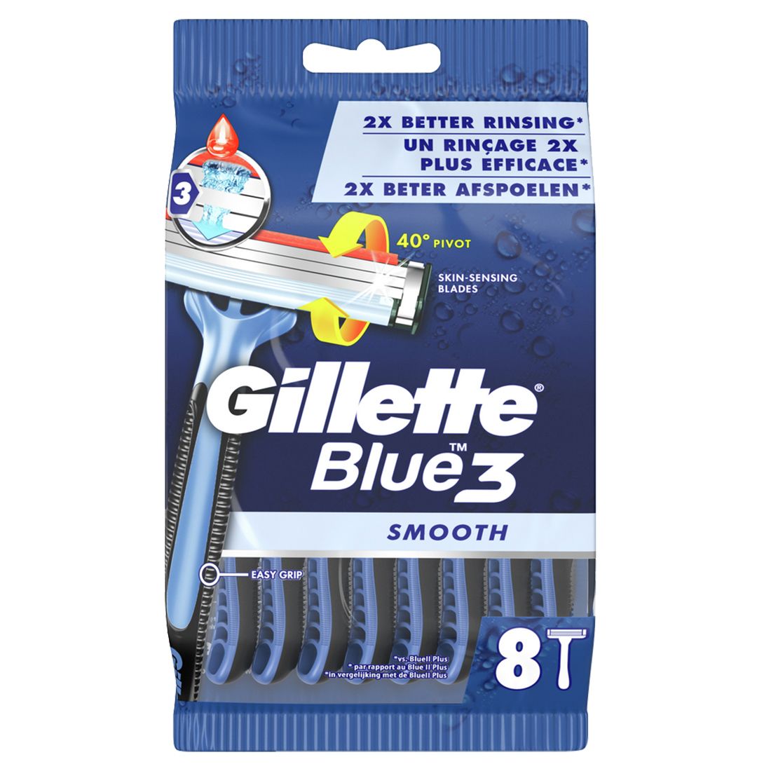 Barberhøvler Blue3 Value Pack