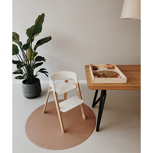 Eeveve knoeimat cappuccino bruin - Ø 110 cm