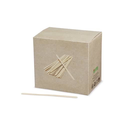 Agitateur de boisson bois 110 mm Alphaform