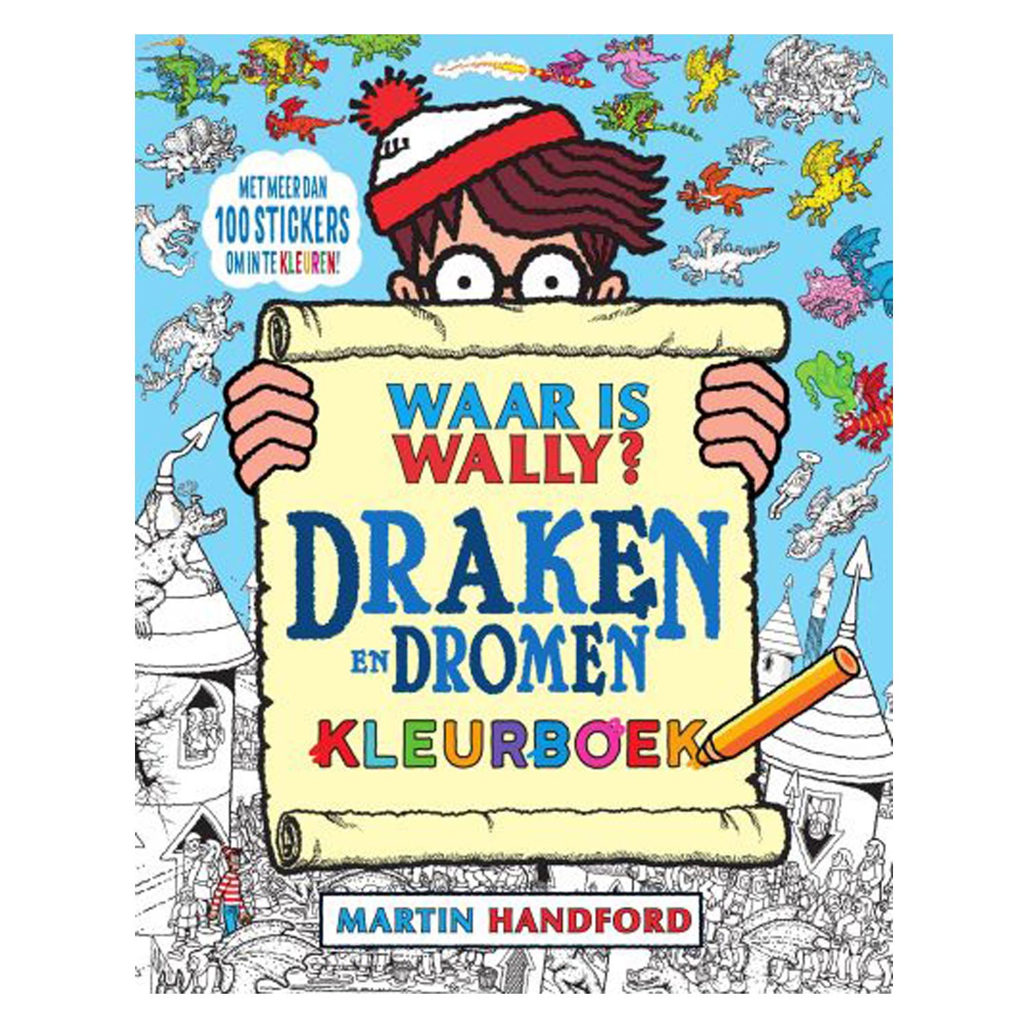 Waar is Wally? Draken en Dromen Kleurboek