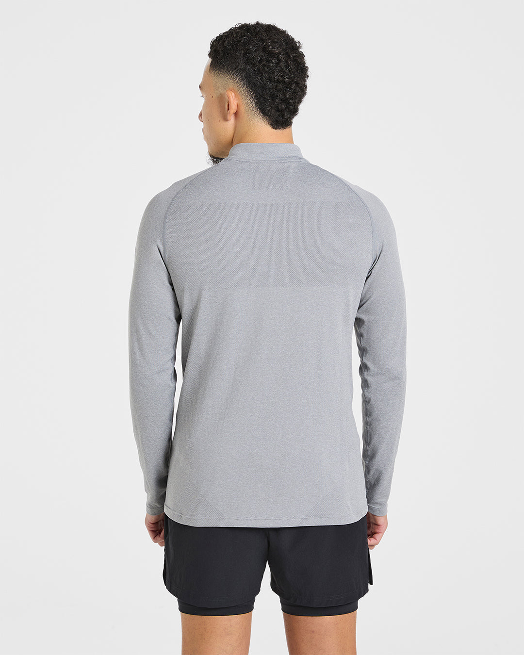 Essential Seamless 1/4 Zip Pullover