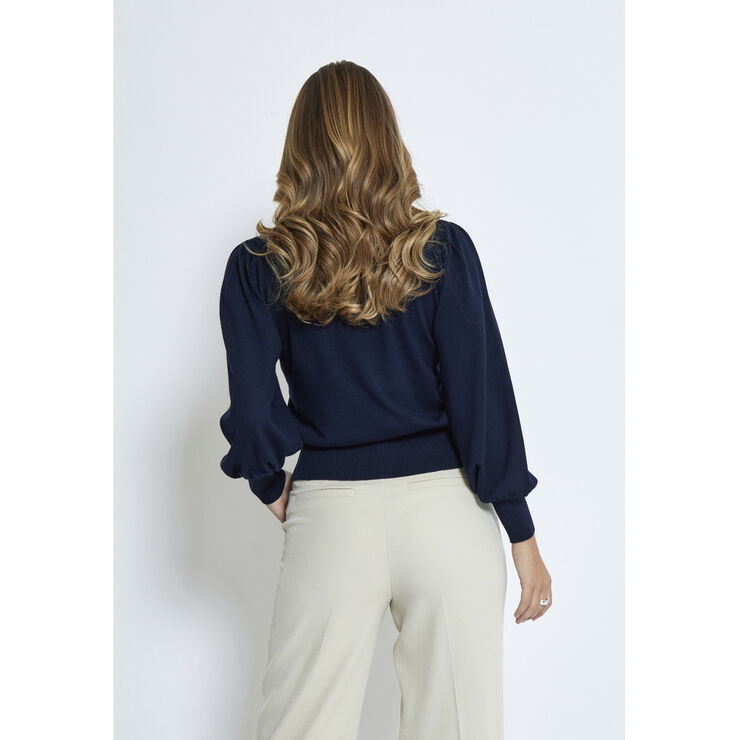 Minus MSLiva Long Sleeve Pullover Black iris solid