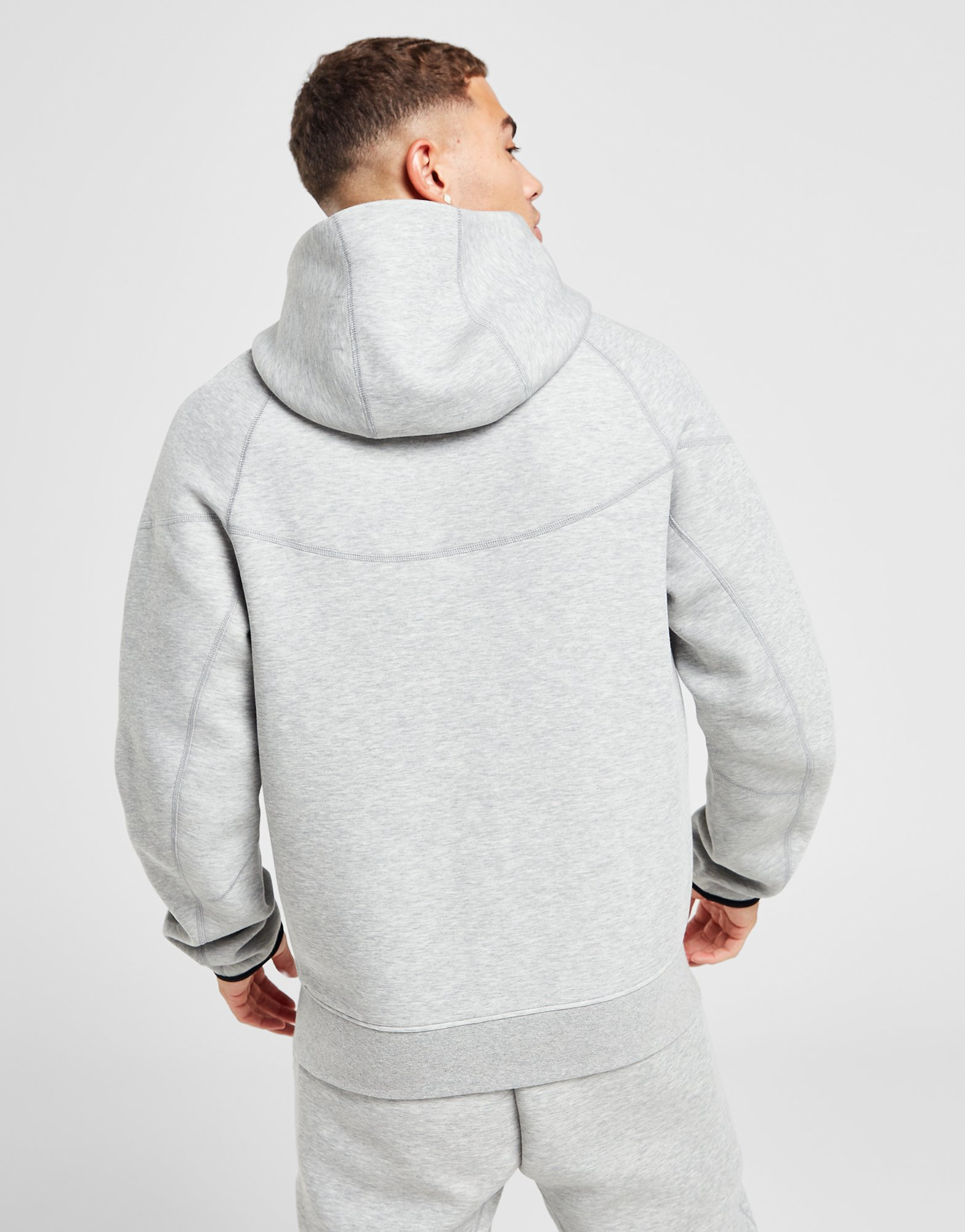 Nike Sweat à capuche et zip pour homme Sportswear Tech Fleece Windrunner