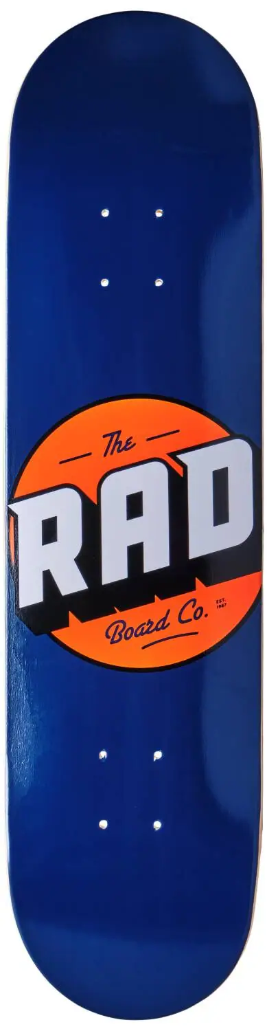 RAD Solid Logo Skateboard Deck | SkatePro