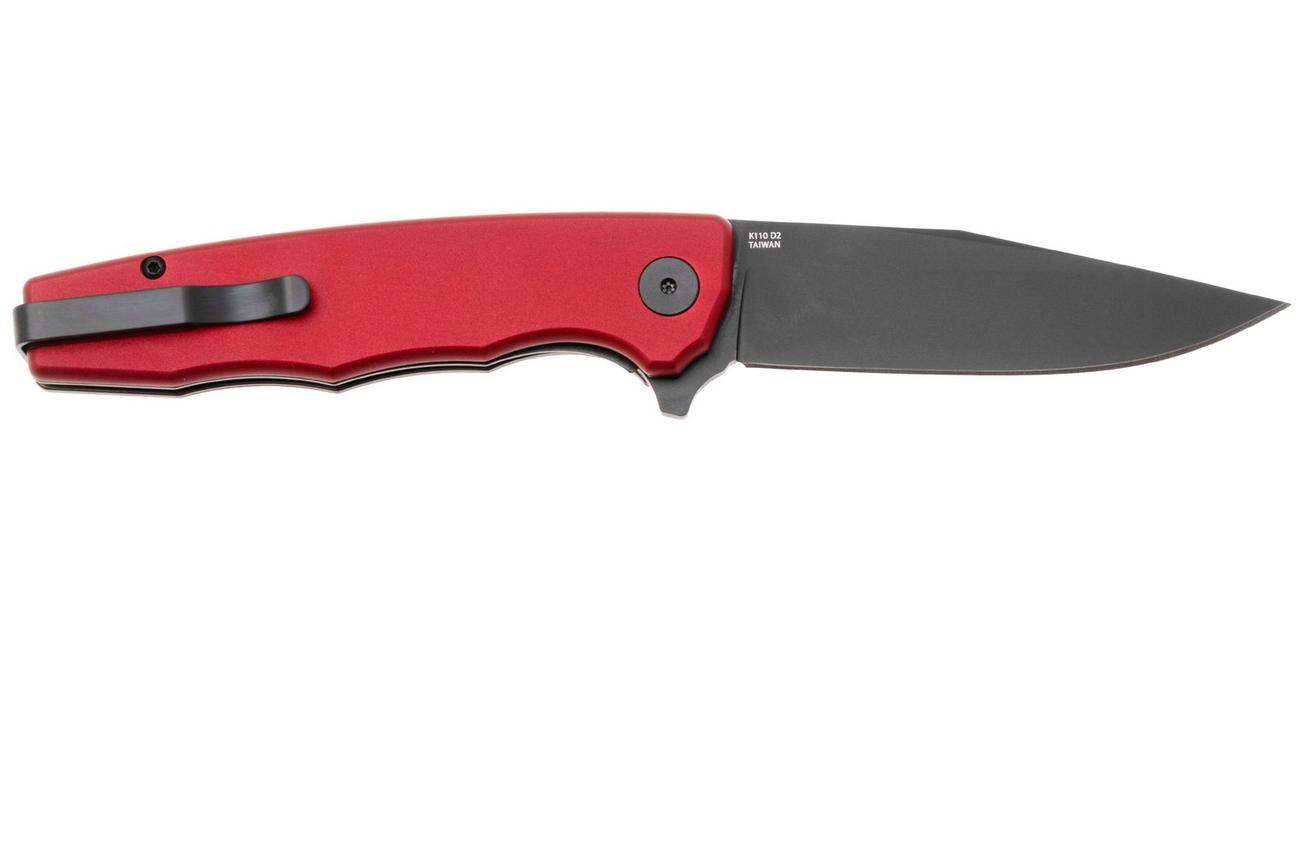 Ocaso Strategy 29RDB, PVD K110, Red Aluminium, zakmes, Mike Wallace design