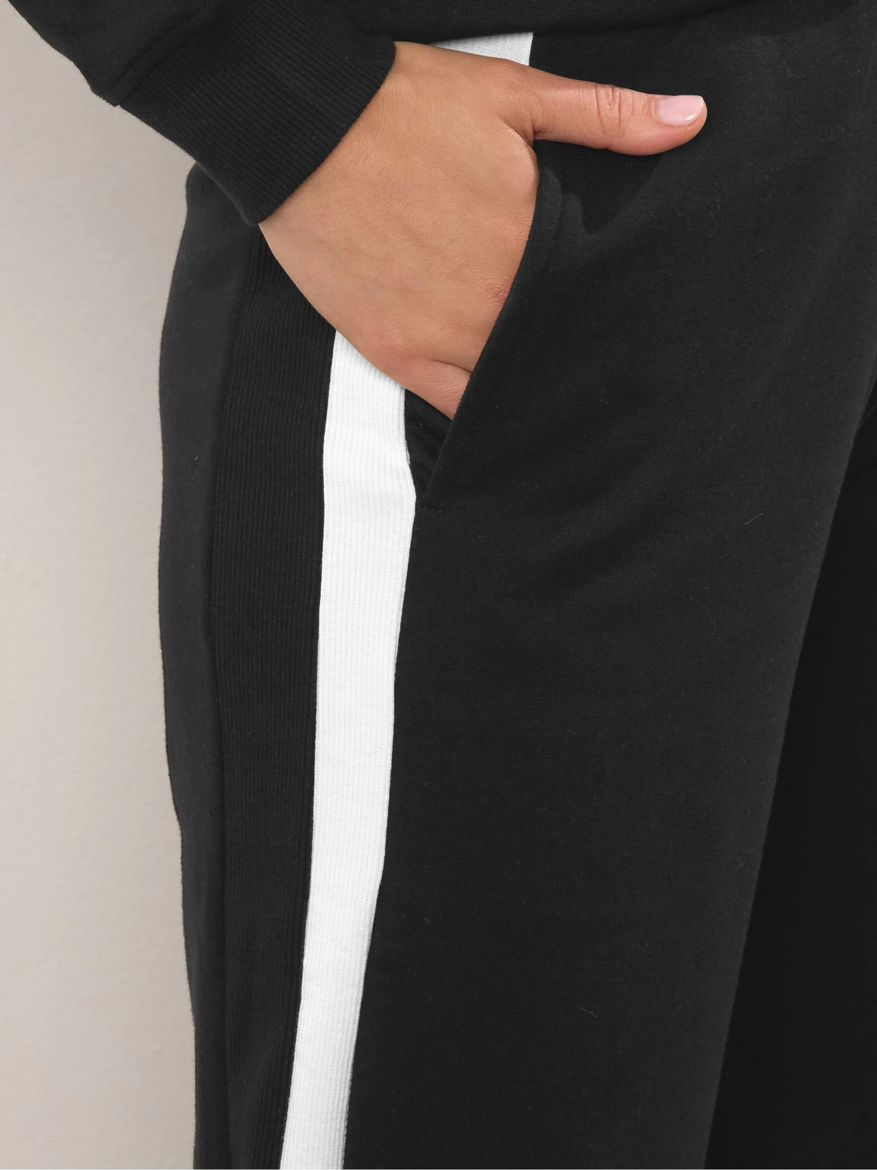 Long Tall Sally Ribbed Wide Leg Joggers