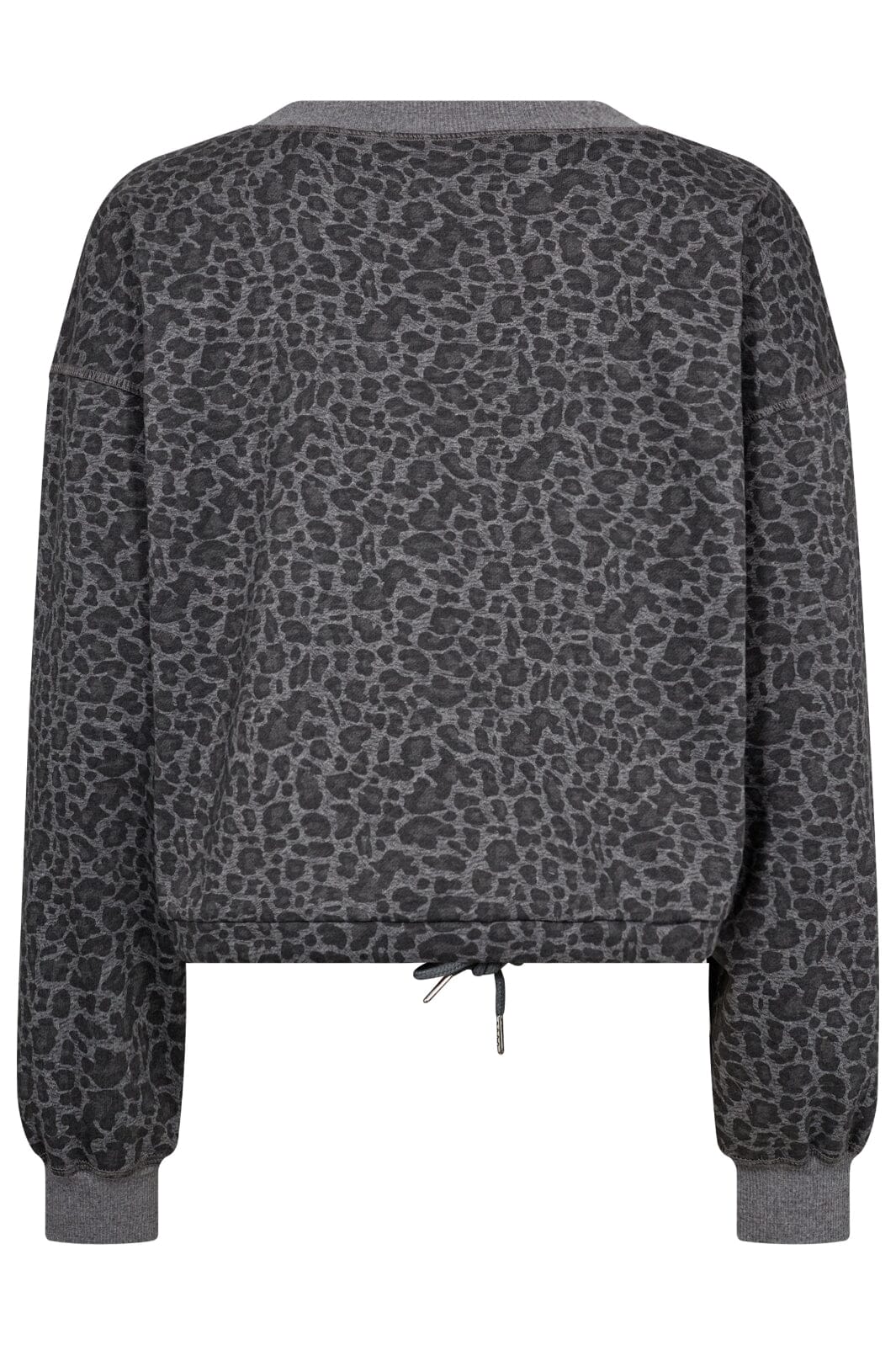 Co´Couture Cropcc Tie Leo Sweat 37025