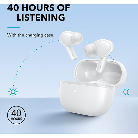 Anker Soundcore Note 3i in-ear høretelefoner – hvid