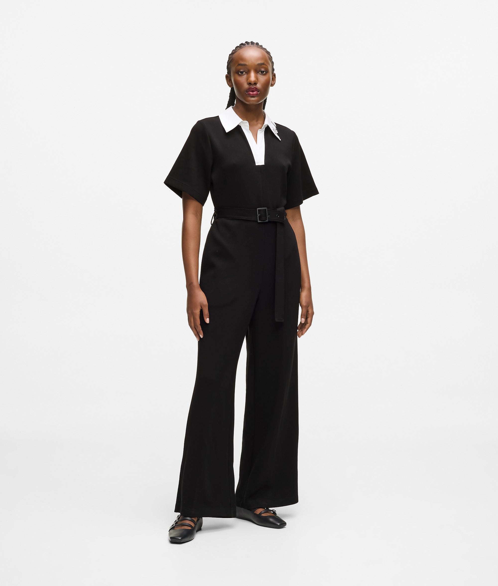 Jumpsuit met Signature-kraag