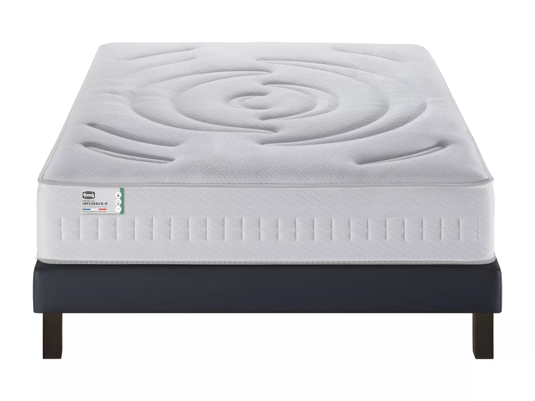 Influence-R - Matelas 100% ressorts et latex, accueil enveloppant - 140x190 cm