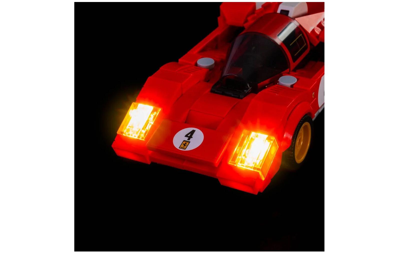 LED-Licht-Set für LEGO® 1970 Ferrari 512 M 76906Light-Kit