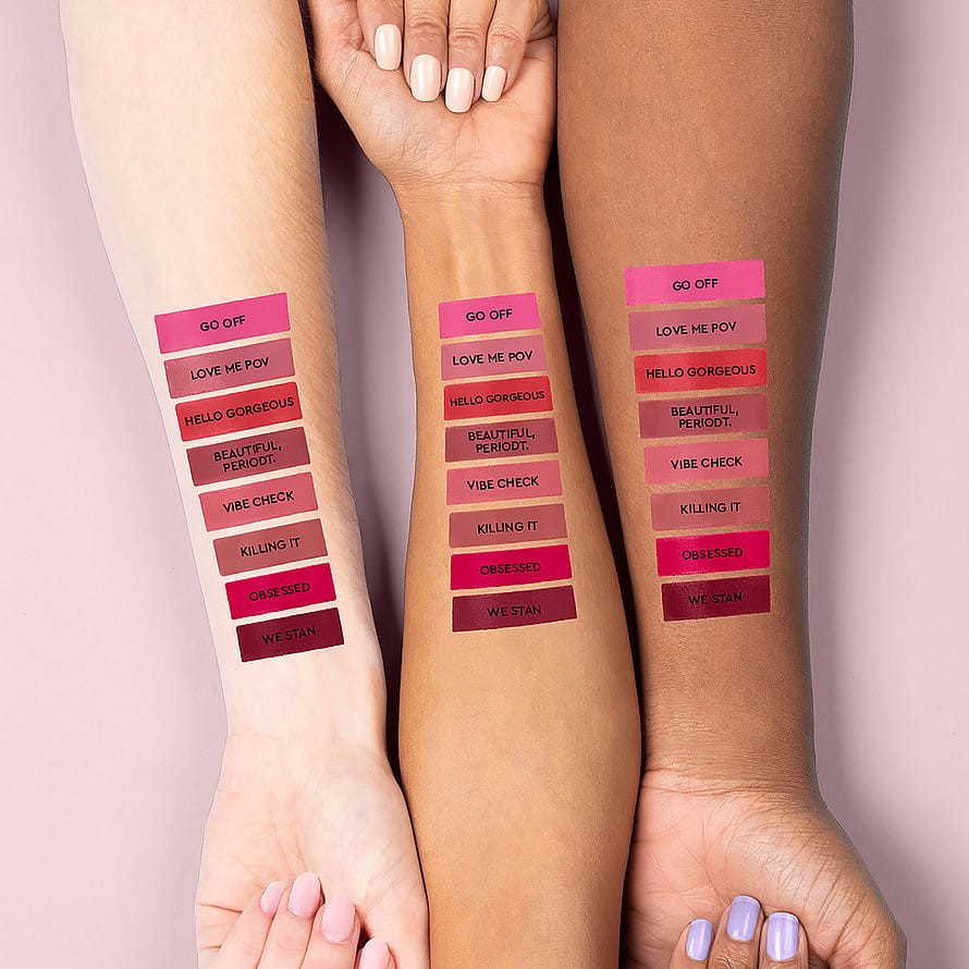 Florence by Mills - Be A VIP Velvet Liquid Lipstick Obsessed (deep fuchsia)