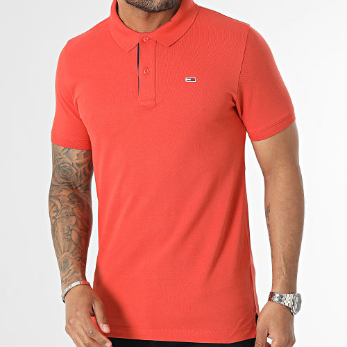 Polo Manches Courtes Slim Placket 5940 Orange