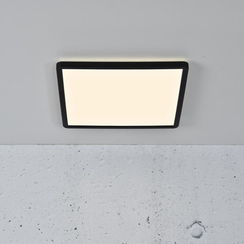 LED-PLAFOND NORDLUX OJA SQUARE SVART