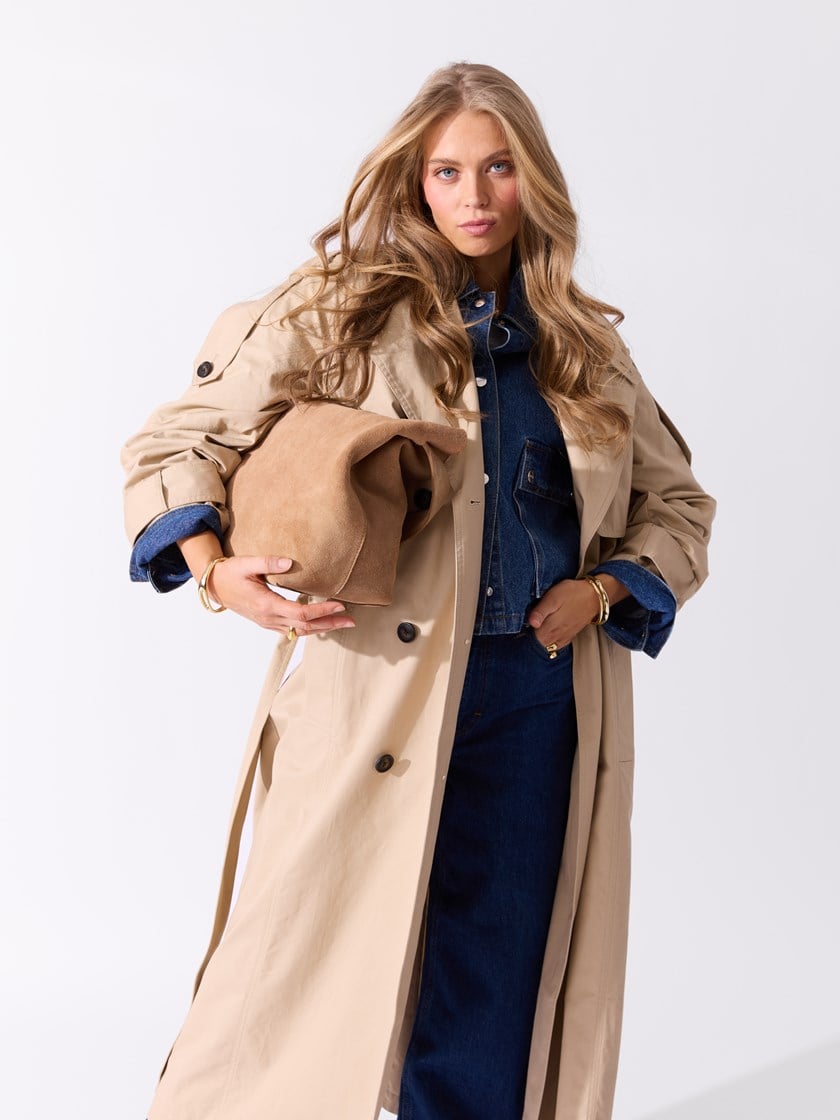 Bloomsbury trenchcoat Beige