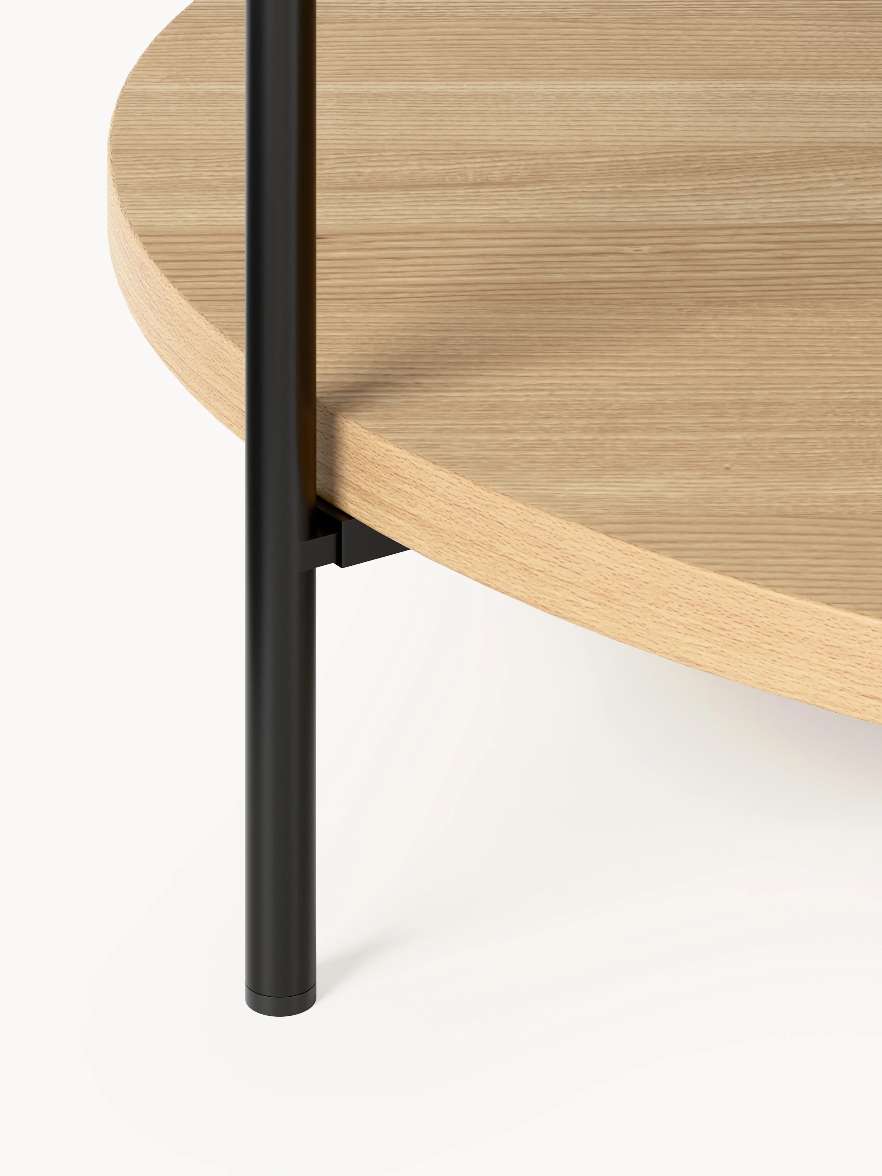 Ronde houten salontafel Renee