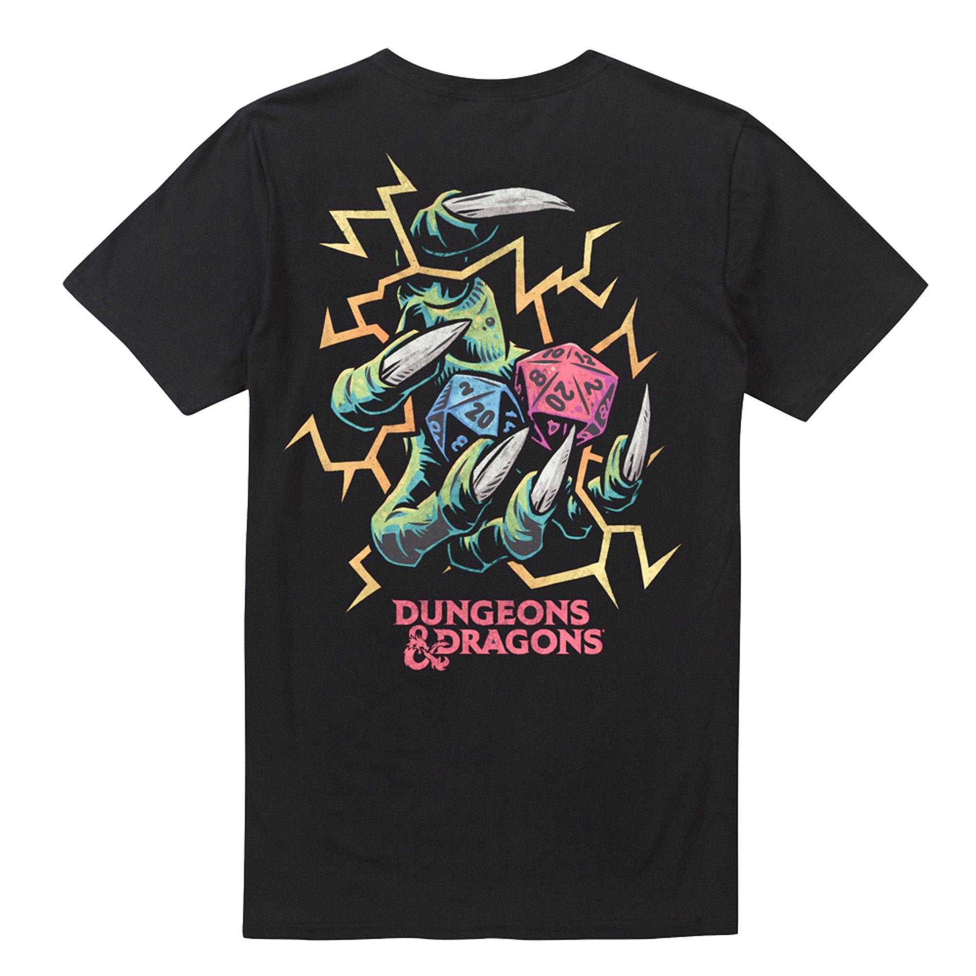 Dungeons and Dragons D And D High Roller T Shirt
