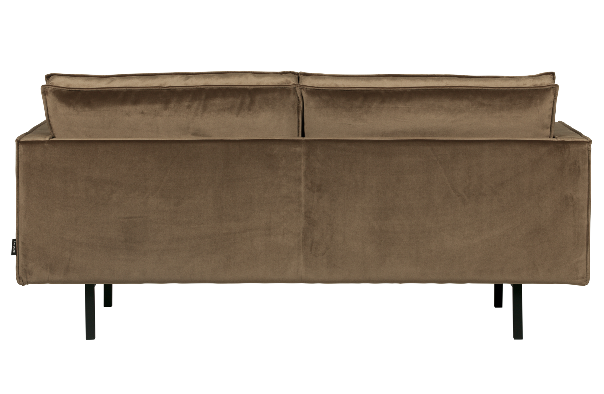 BePureHome 2,5-zitsbank Rodeo velvet Rodeo bank 2,5-zits velvet Taupe