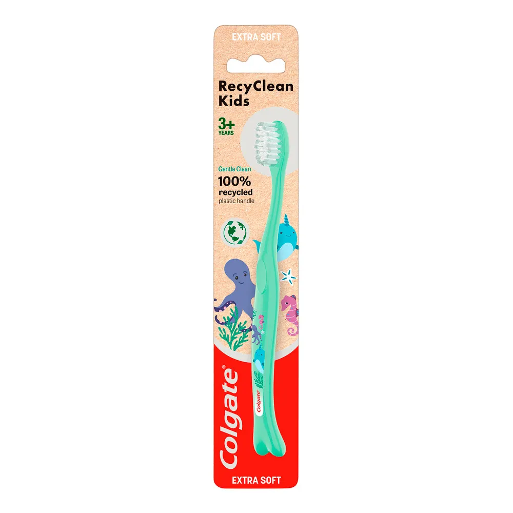 Colgate RecyClean Kids Tandbørste - 1 stk.