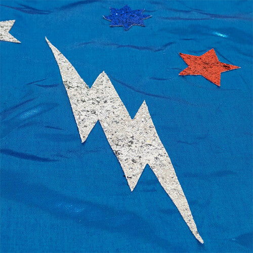 Meri meri verkleedkleding superhero blauw - 3-6 jr