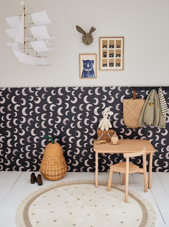 Tapis Petit Puck Dots vloerkleed Ø130