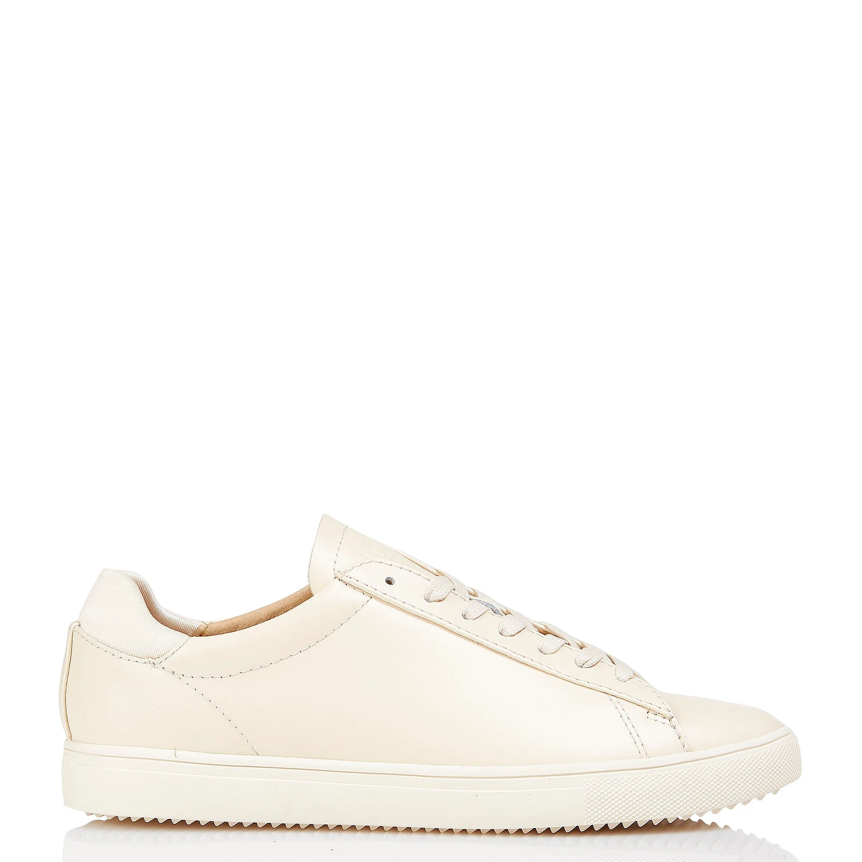 BRADLEY - Baskets basses perforées en cuir | Beige