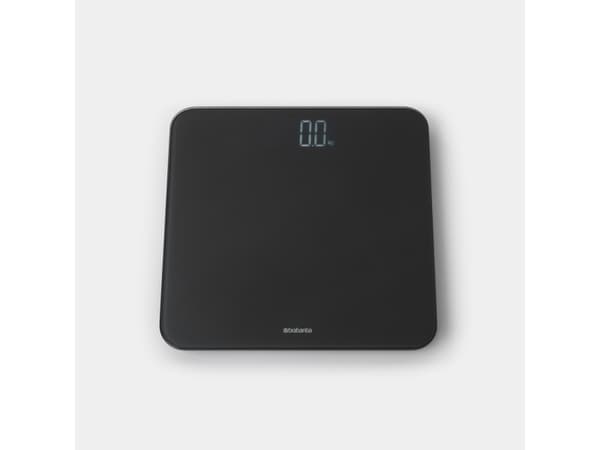 Brabantia 8710755280122, Elektronisk personvekt, 180 kg, 100 g, kg,lb, Rektangel, Grå