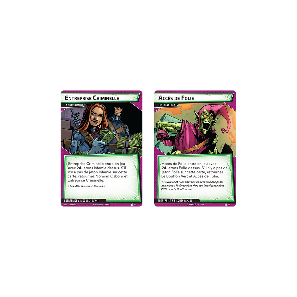 Marvel Champions : Le Jeu De Cartes - Le Bouffon Vert